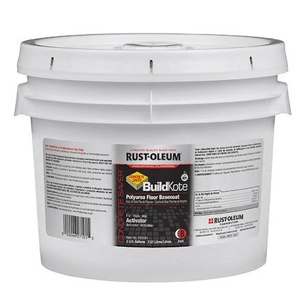 Rust-Oleum Primer, Primers & Basecoats, 2 gal, Clear, Gloss, Floor 283191